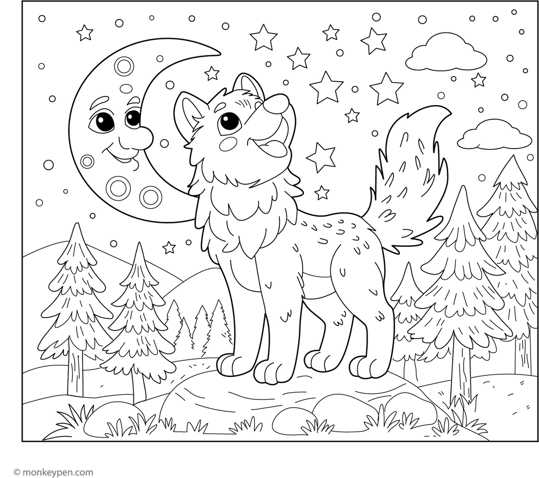 Moon Rabbit Myth Coloring Pages Fantasy & Mythology Coloring Book and Pages – Free to Print – Page 2