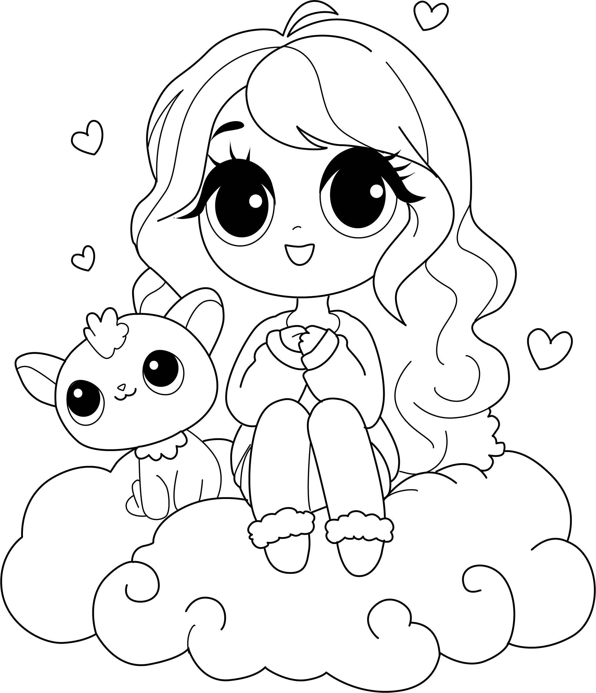 Cute Coloring Pages Free Cute Coloring Pages Free