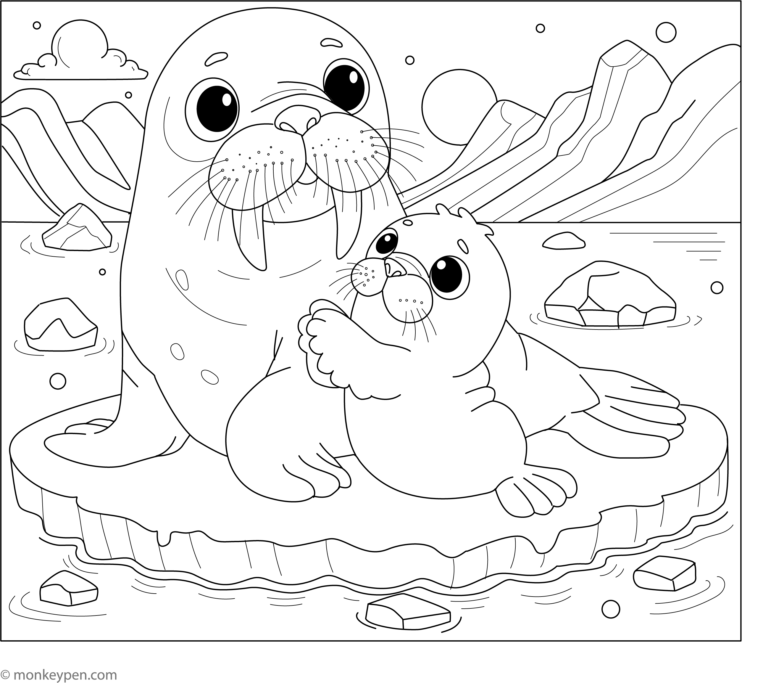 Drawing Walrus drawing-walrus