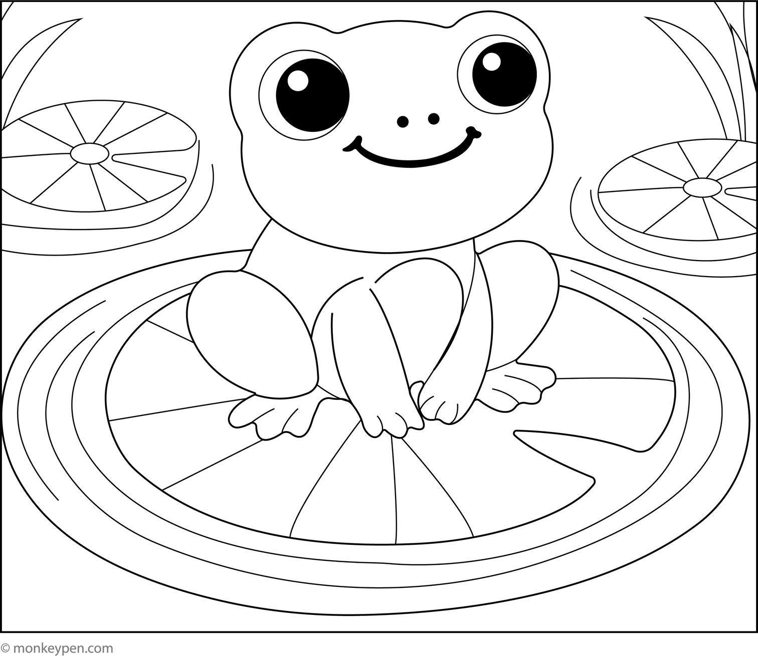 Free Printable Frog Colouring Pages – Fun PDF Sheets for Kids