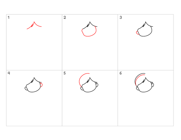 How to Draw a Cute Girl – Easy Step-by-Step Character Drawing for Kids