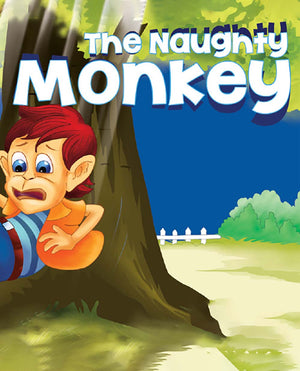 The Naughty Monkey - Free Children's Story book Coverpage