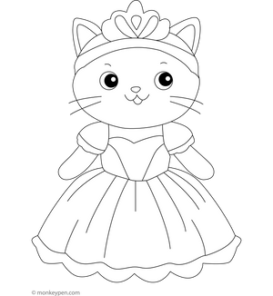 Cats in costumesz Coloring Page