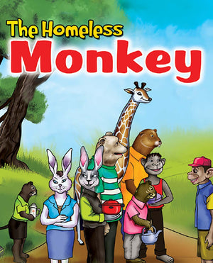 The Homeless Monkey - Free Children's Story book Coverpage