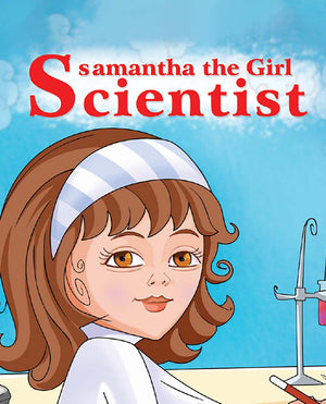 Samantha, The Girl Scientist - Free Children's Story book Coverpage
