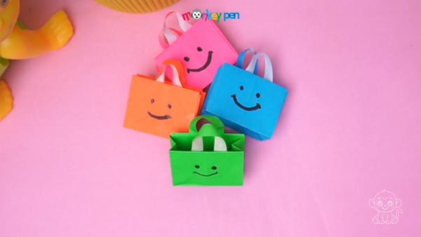 Paper Bag Craft Step 48