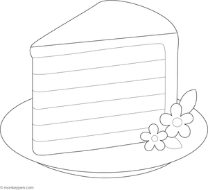 Rainbow layered cake with colorful icing and sprinkles, ready to be colored.