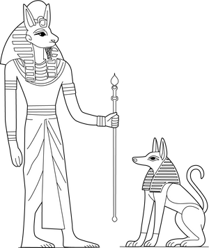 Ancient Egyptian Art coloring page – fun and educational printable for children