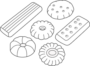 Biscuit coloring page – fun and educational printable for children