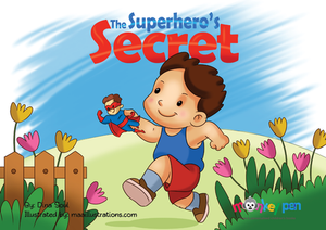 The Superhero Secret - Free Children's Story book Coverpage