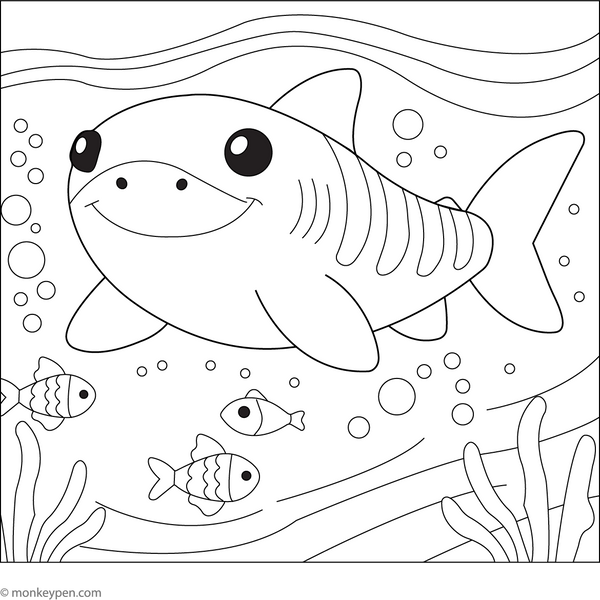 Fish Coloring Book
