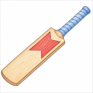 Simple bat drawing lesson for beginner young artists.