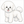 Cute Bichon Frise illustration for kids
