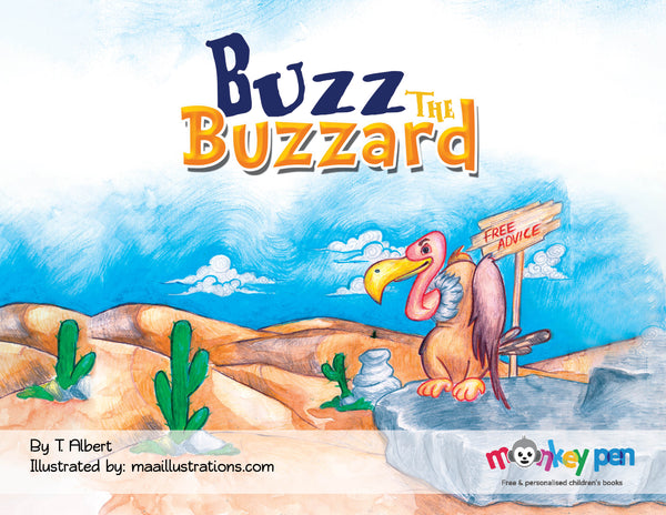 Buzz The Buzzard - Free Children's Story book Coverpage