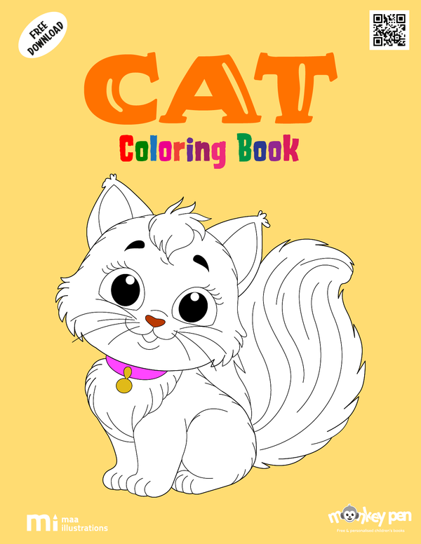 Cat Coloring Book