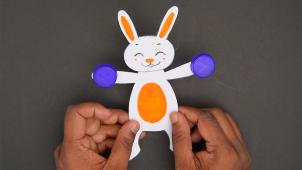 Clapping Rabbit Craft Thumb