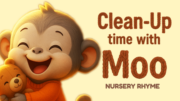 Clean Up with Moo - Nursery Rhymes by Monkey Pen