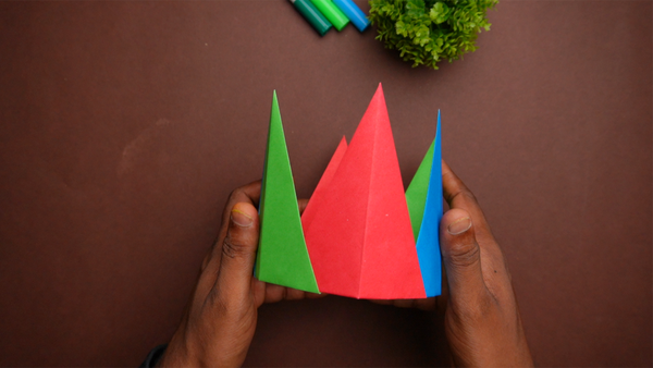 Colorfull Paper Crown Craft Thumb