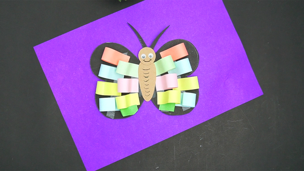 How to Make Colorfull Paper Butterfly Craft