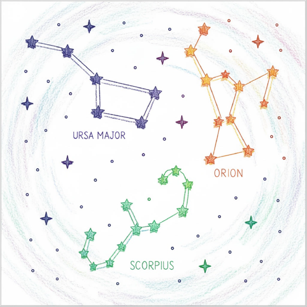 How to Draw a Constellation – Simple Step-by-Step Space Drawing for Kids