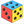 How to draw dice step-by-step with easy drawing instructions for kids, showing the final dice drawing.