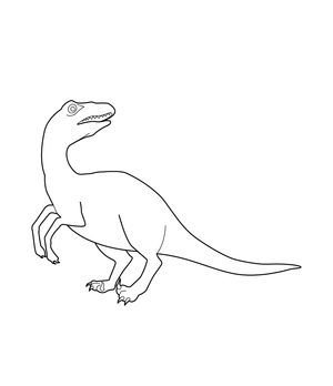 Dinosaurs coloring page – fun and educational printable for children