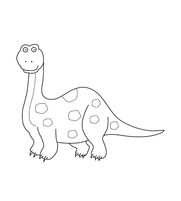Dinosaurs  coloring page – fun and educational printable for children