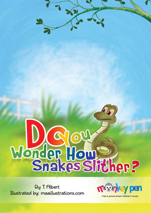 Do You Wonder How Snakes Slither? - Free Children's Story book Coverpage