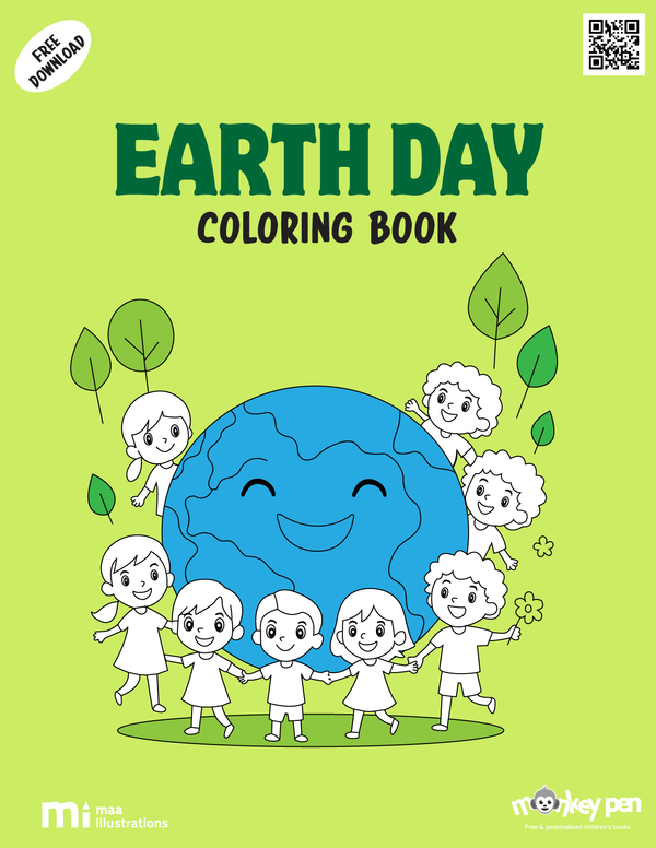 Earth Day Coloring Book