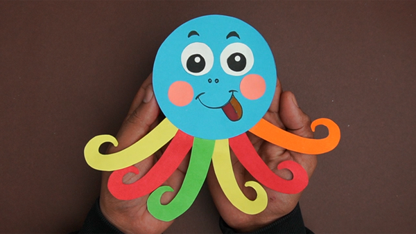 How to Make Easy Octopus Craft