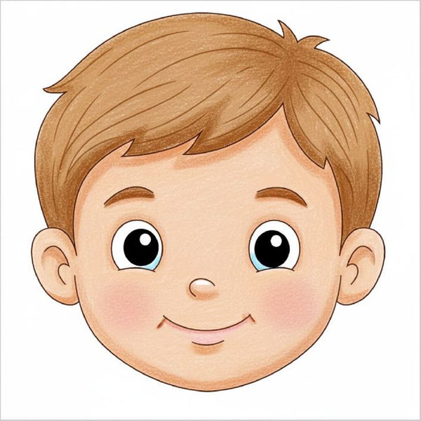 How to Draw a Face – Easy Step-by-Step Drawing for Kids