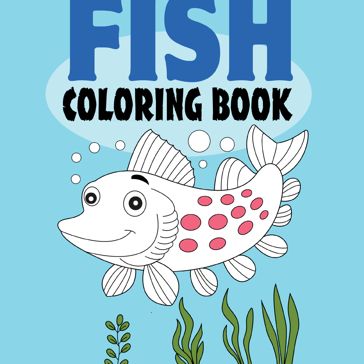 Color Book Fish Printable Fish Coloring Book PDF Download
