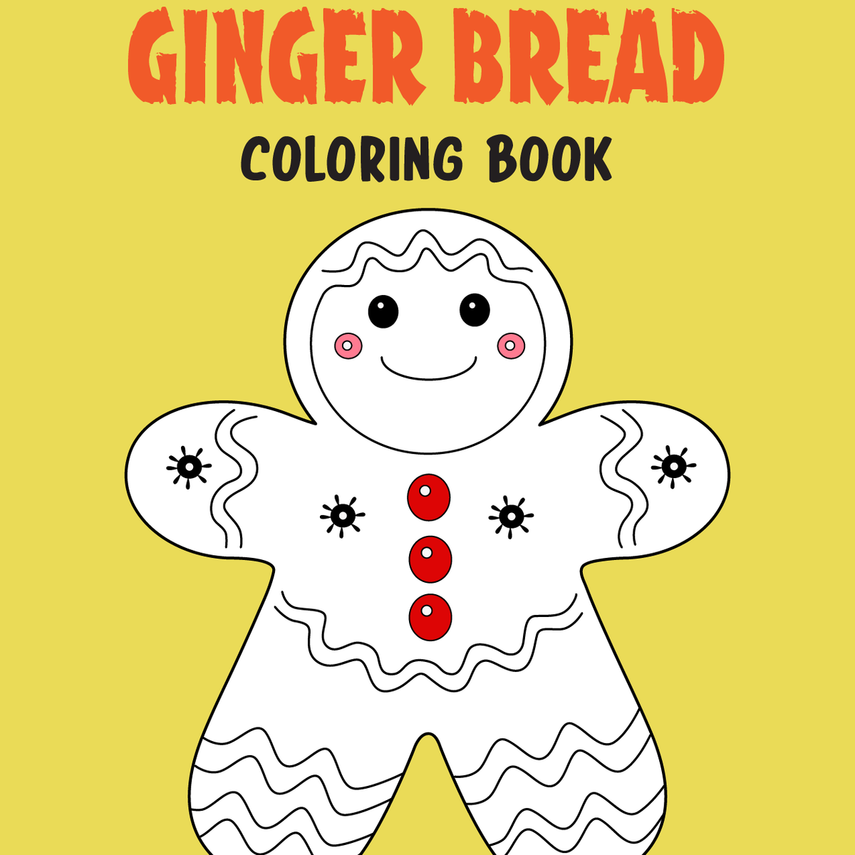 Gingerbread Coloring Book | Free Printable Pages for Kids