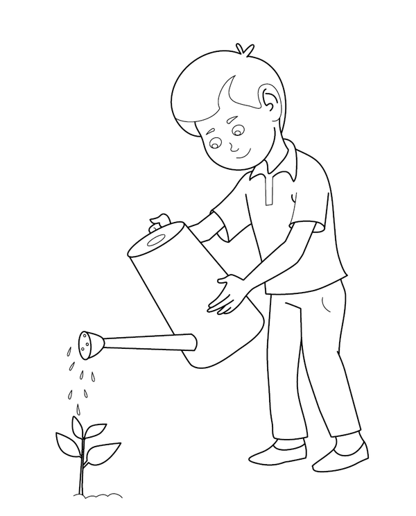 Good Manners coloring page – fun and educational printable for children