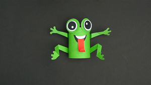 Green Frog Craft Thumb