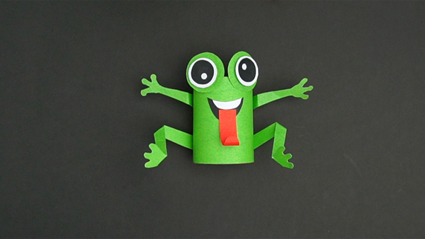Green Frog Craft Thumb
