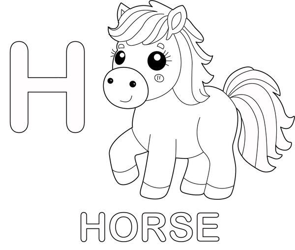 Alphabet Coloring Book