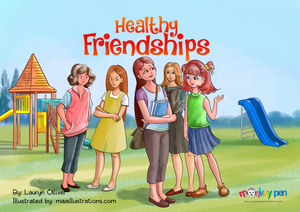  Healthy Friendship - Free Children's Story book Coverpage