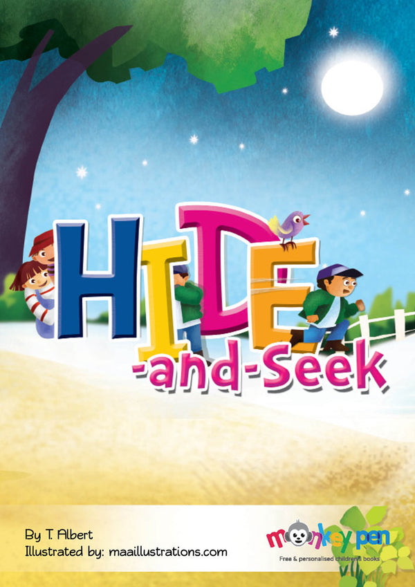 HIDE AND SEEK | Free Children's book from Monkey Pen