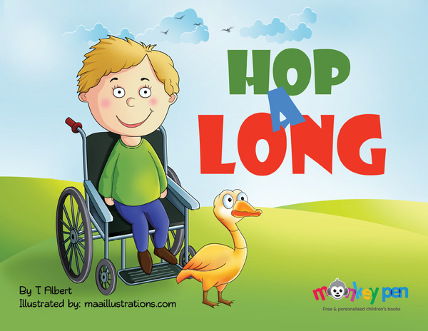 Hop A Long - Free Children's Story book Coverpage