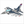 Simple jet airplane illustration for children.