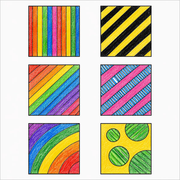 How to Draw Lines and Patterns – Easy Creative Drawing for Kids