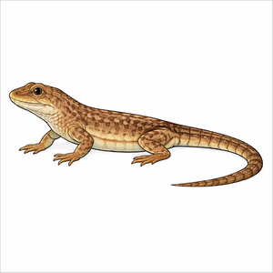 How to draw a lizard step by step for kids, easy cute lizard drawing tutorial, simple reptile sketch guide for beginners