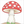 Beginner mushroom drawing tutorial using neat curved shapes.