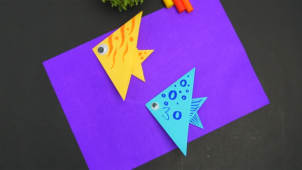 Origami Paper Fish Craft Thumb