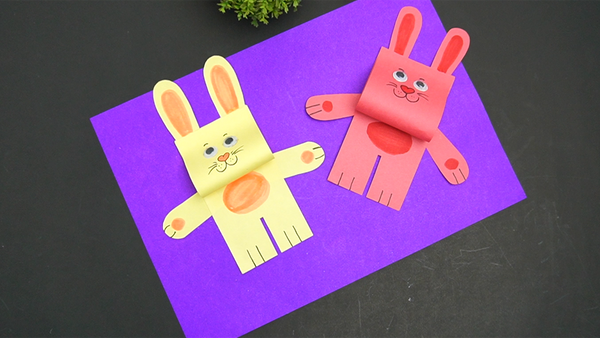 Origami Paper Rabbit Craft Thumb