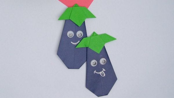 Paper Brinjal CraftThumb 