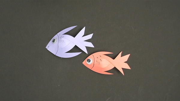 Paper Little Fish Craft Thumb