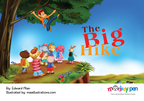The Big Hike - Free Children's Story book Coverpage