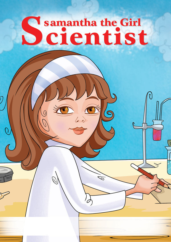 Samantha, The Girl Scientist - Free Children's Story book Coverpage